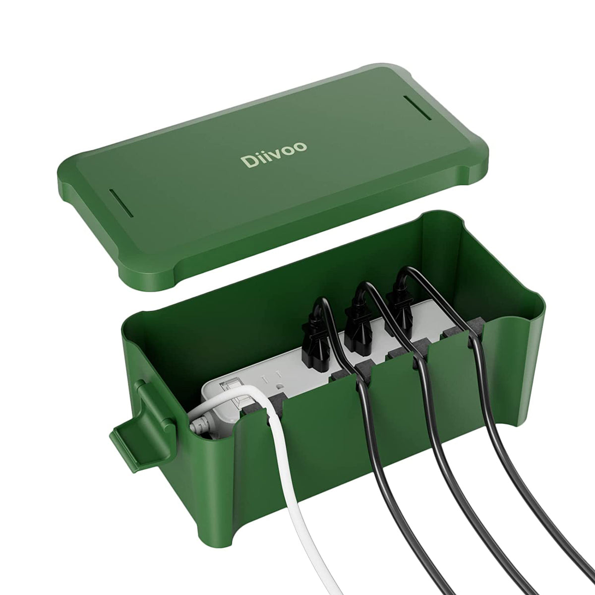 Diivoo Outdoor Weatherproof Extension Cord Box
