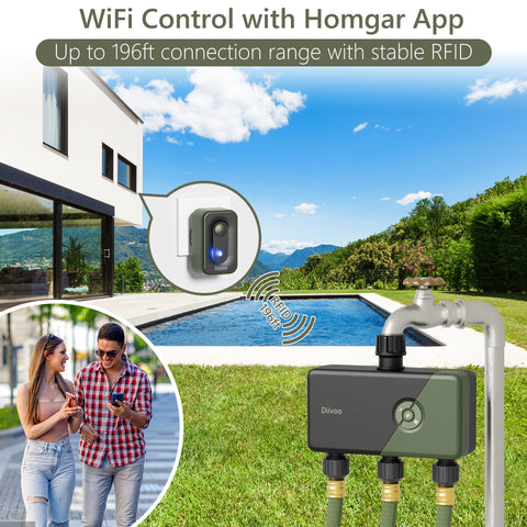 WiFi Sprinkler Timer 3 Zone with Alexa and Google