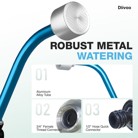 Diivoo 16 Inch Watering Wand for Garden Hose Heavy Duty