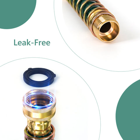 Garden Hose Extension Adapter 6.3 ", Diivoo Hose Extender for Faucet Outdoor