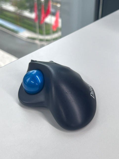 DIIVOO Computer Peripheral: Wireless Ergonomic Trackball Mouse