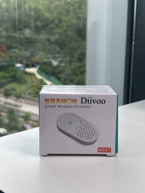 DIIVOO Long-Range Wireless Doorbell & Chime Kit