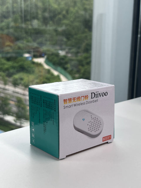DIIVOO Long-Range Wireless Doorbell & Chime Kit