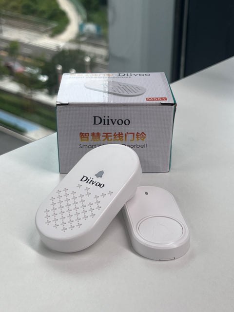 DIIVOO Long-Range Wireless Doorbell & Chime Kit