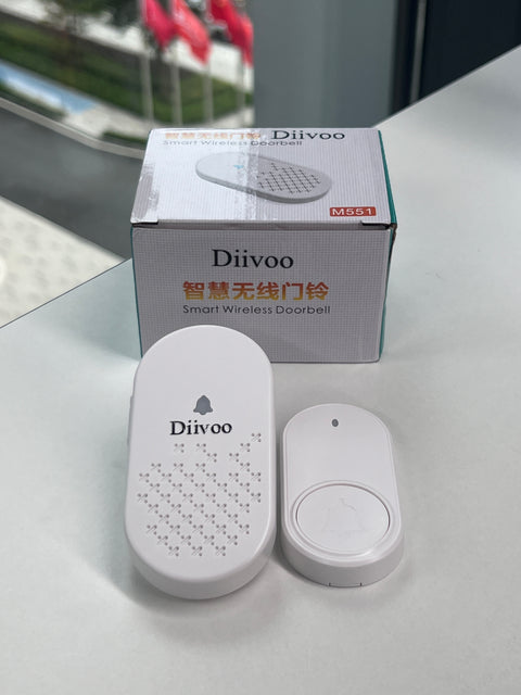 DIIVOO Long-Range Wireless Doorbell & Chime Kit