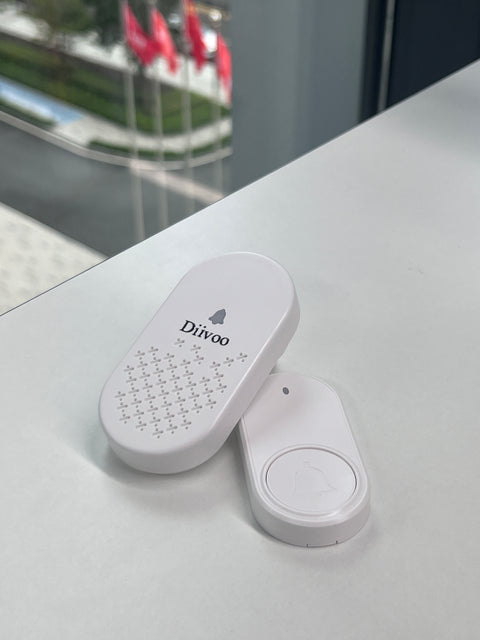 DIIVOO Long-Range Wireless Doorbell & Chime Kit