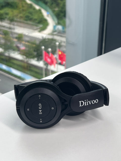 DIIVOO Wireless Over-Ear ANC Headphones