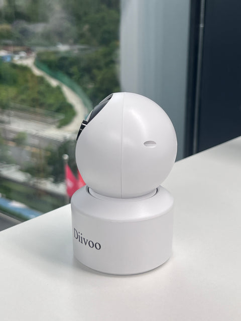 DIIVOO Plug & Play WiFi Motion Camera w/Alerts