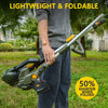 Cordless String Trimmer, Diivoo 40V Battery Powered 2-in-1 Electric Lawn Trimmer & Wheeled Edger