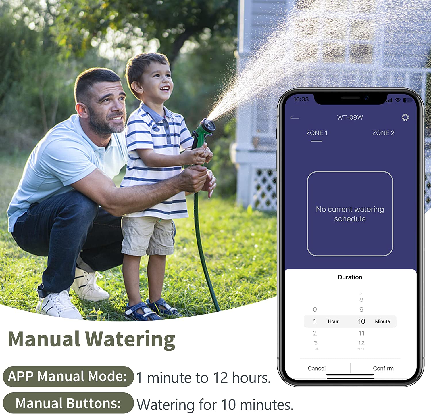 Diivoo Smart Water Hose Timer Compatible with Alexa and Google Diivoo