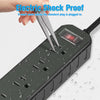 Electric Shock Proof: It won't work unless the standard plug is plugged in.