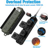 Overload Protection: Automatically shut off when the power exceeds 1250W/10A