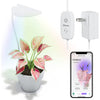 Smart Grow Light for Indoor Plants, Full Spectrum Grow Lamp with Stepless Dimming