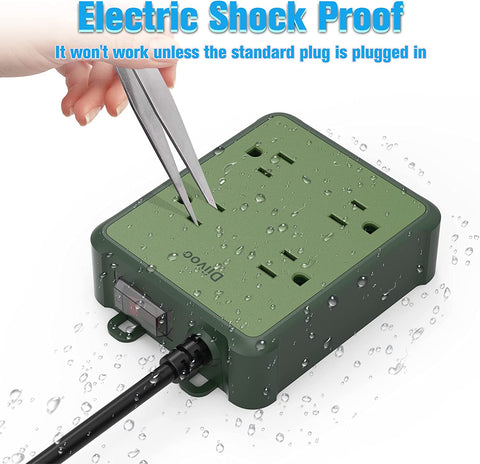 Electric Shock Proof: It won't work unless the standard plug is plugged in