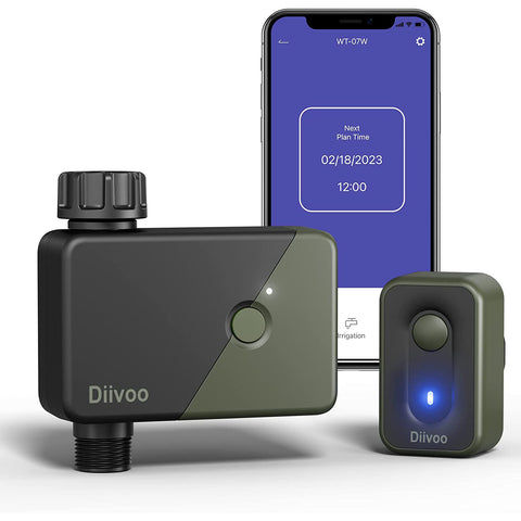 WiFi Hose Timer, Diivoo Smart Water Timer with WiFi Hub